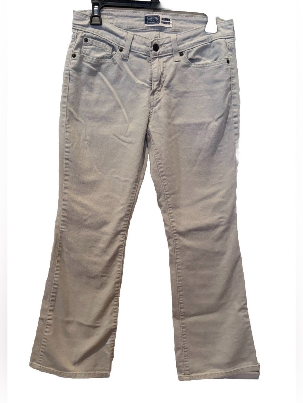 Signature by Levi Strauss Beige jeans women’s size 8